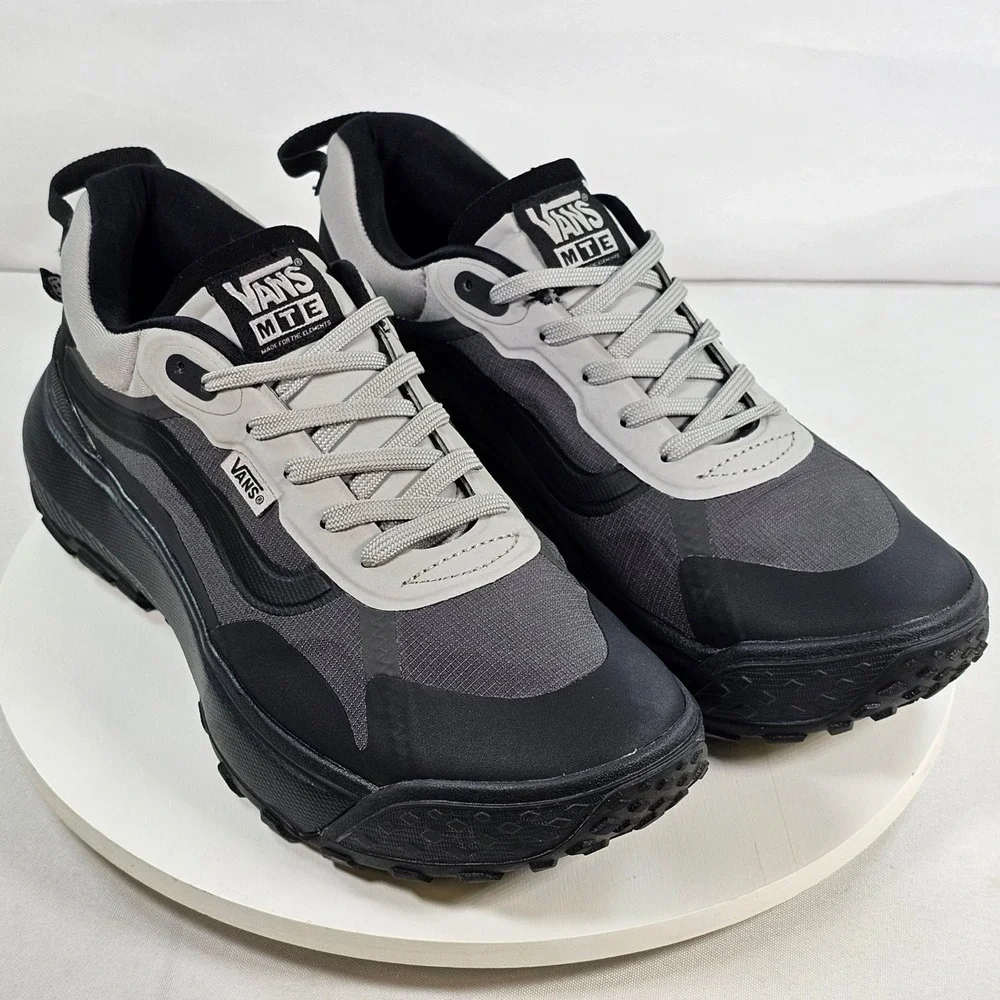 Vans Crosspath MTE-1 Black Pewter Grey Hiking Sneakers Womens 9.5 Mens 8